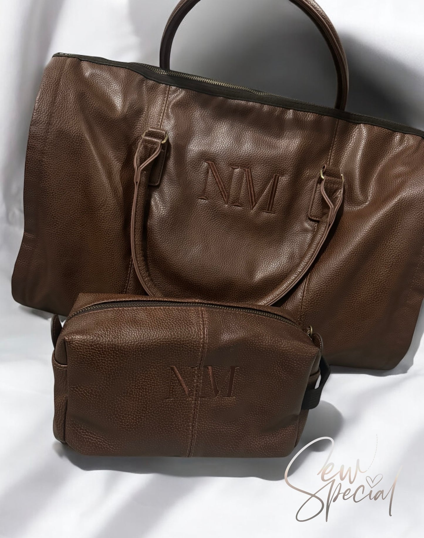 Personalised mens over night weekender bag