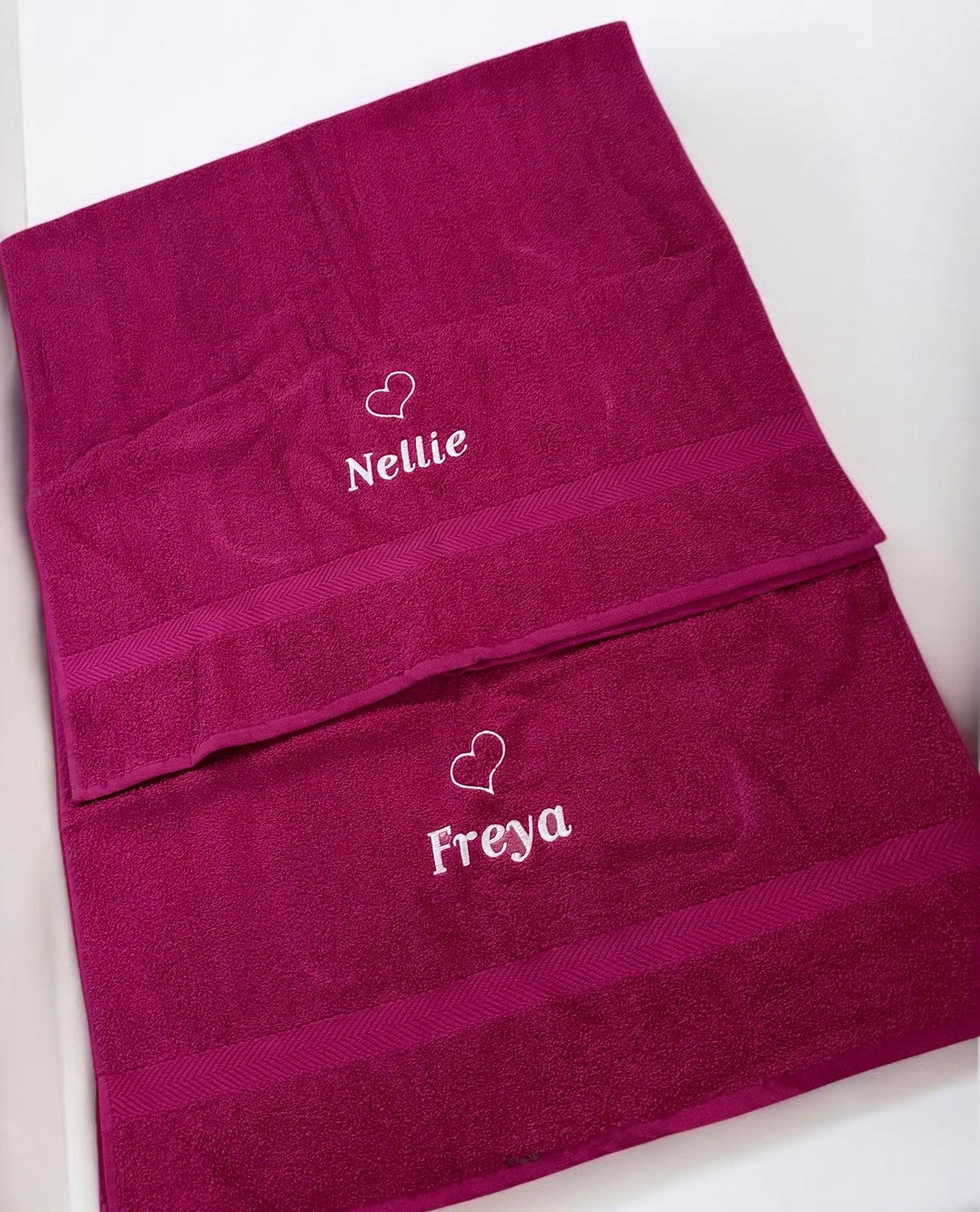 Personalised towel