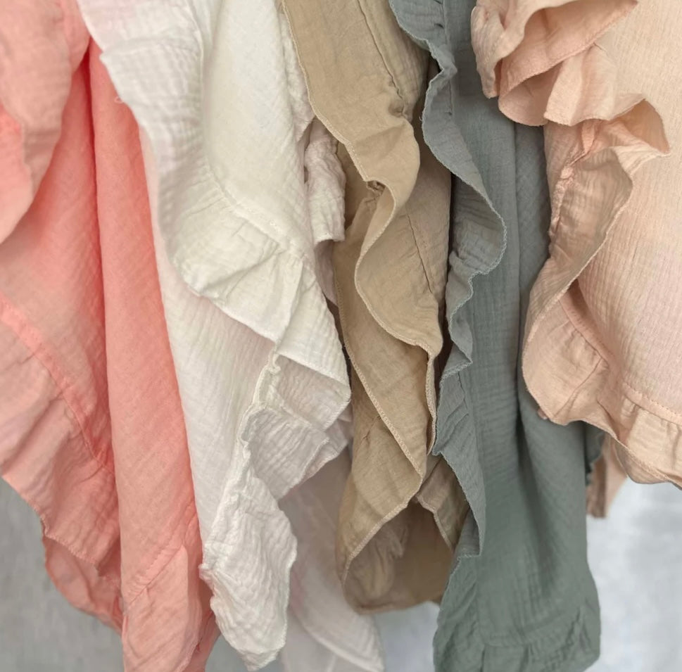 100% Organic personalised baby blanket