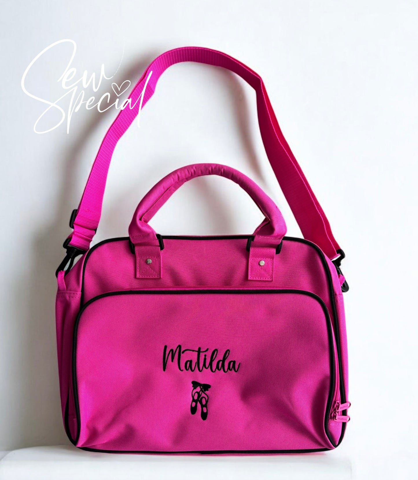 Children’s personalised dance bag