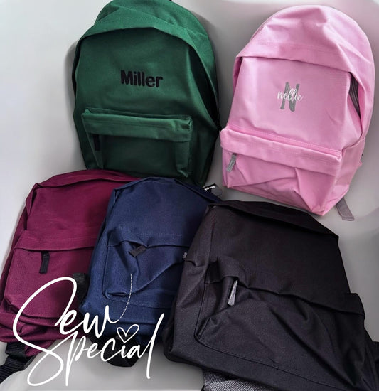 Children’s personalised backpacks
