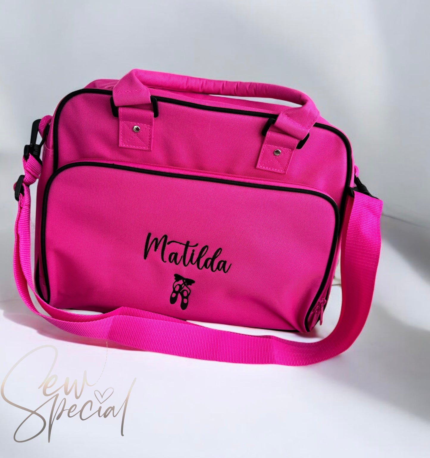 Children’s personalised dance bag