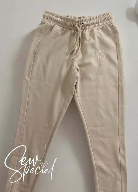 Ladies personalised jogging bottoms